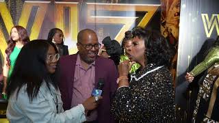 LaTanya Richardson Jackson and Michael R Jackson Interview with Savannah at THE WIZ  Broadway Time [upl. by Bonnette]