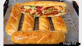 Homemade Hoagie Roll  Sandwich Roll  With Easy Step [upl. by Willey]