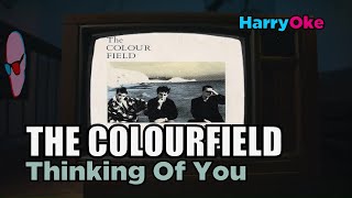 The Colourfield  Thinking Of You Karaoke with Lyrics [upl. by Dinnage909]