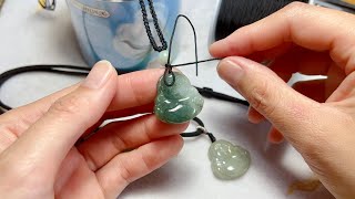 How to Attach a Pendant to Necklace Rope  DIY Jewelry Tutorials [upl. by Amocat]