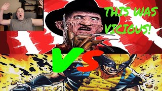 EPIC RAP BATTLES  FREDDY KRUEGER VS WOLVERINE  WHO WON [upl. by Hepsoj]