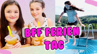 Der perfekte BFF FERIEN TAG ❤️ 1 Mal Bubble Tea Pool Eis 😍 Alles Ava [upl. by Arreic]