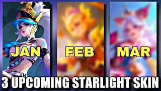 UPCOMING STARLIGHT SKIN amp RELEASE DATE  MOBILE LEGENDS NEW STARLIGHT [upl. by Wivinah283]