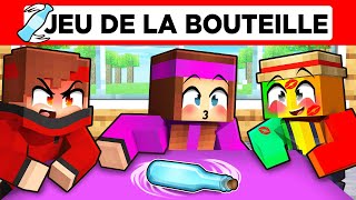 Le JEU de la BOUTEILLE sur Minecraft [upl. by Iur]