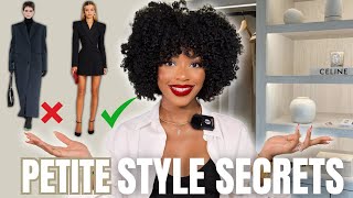 5 PETITE Style Tips That Will CHANGE Your LIFE [upl. by Ilarin]