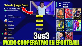 PROBAMOS EL NUEVO MODO COOPERATIVO DEL EFOOTBALL Y ESTÁ GENIAL POR AQUÍ ES KONAMI [upl. by Alisia]