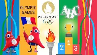 Olympics ABC  Paris 2024  Fun Facts for Kids about the Greatest Sports Show the Olympic Games [upl. by Diana367]