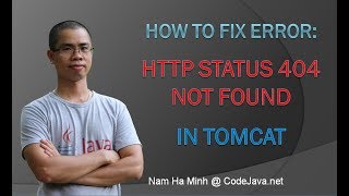 How to fix error HTTP Status 404 Not Found in Tomcat [upl. by Charles]