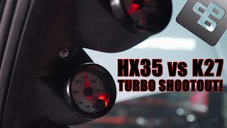 High Mileage Cummins Turbo Dyno Test HX35 vs Borg K27 [upl. by Ytitsahc712]