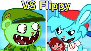 Friday Night Funkin VS Flippy  Happy Tree Funkers FULL WEEK FNF Mod Happy Tree Friends [upl. by Cela]