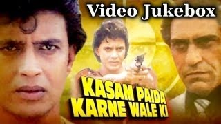 Kasam Paida Karne Wale HD Songs Collection  Mithun Chakraborty  Bappi Lahiri  Best Hindi Songs [upl. by Henrie]