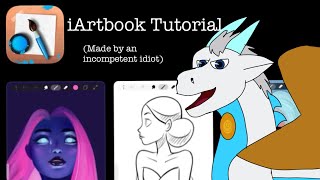 iArtbook Tutorial Art Tutorials Episode 1 [upl. by Ailedroc]