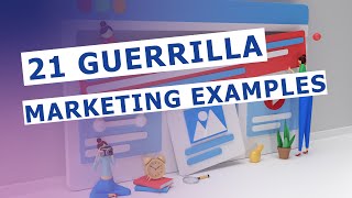 Guerilla marketing examples 21 guerrilla marketing examples [upl. by Aronael]