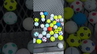 Cleaning golf balls time lapse [upl. by Clance]