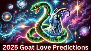 2025 Chinese Zodiac Goat Love Predictions Deep Emotional Growth [upl. by Borries]