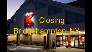 Closing Kmart  Bridgehampton NY Last Day [upl. by Anikat]