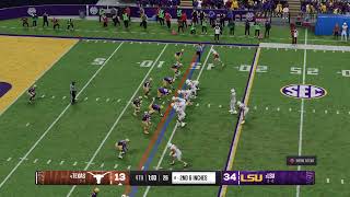 S14 G04 4 Texas vs 2 LSU [upl. by Nnaeoj984]