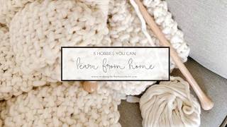 5 Creative Hobbies You Can Learn From Home [upl. by Neeham]