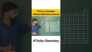 Trick to find valence electrons chemistry neet neet2023 iitjee iitjam iit shorts viral [upl. by Colpin]