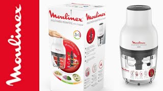 132🌈 Moulinex Moulinette Essential Mini Chopper Unboxing 📦 part 1 [upl. by Borrell]