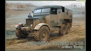 Kit Review IBG Models Scammell Pioneer R100 Arty Tractor [upl. by Ahsenroc524]