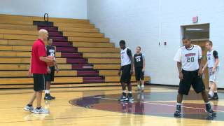 Defensive Shell Drill With Jim Huber  Defense Drills [upl. by Hardman566]