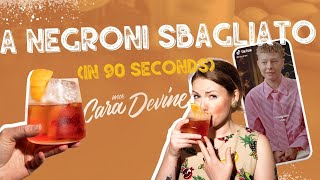 How to make THE Negroni Sbagliato  FAST [upl. by Anidan]