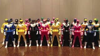 Legend Sentai Series Ranger Key Set Legend Edition Review [upl. by Primo49]