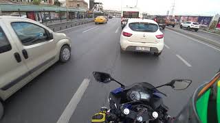 R25 20 BIN BAKIMI ISTANBUL YAMAHA YAPTI CİLLOP Vlog [upl. by Hsilgne428]