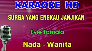 JANJI  Evie Tamala  KARAOKE Nada Wanita  Mix Patam [upl. by Okiman]