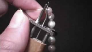 How to Use EZ Knotter Bead And Pearl Knotting Tool [upl. by Alysa645]