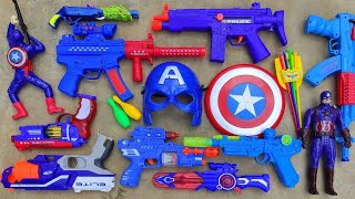 Collecting 7 Sniper Rifles AK47 GUN NERF GUN NERF SNIPER RIFLE M16 GUN NERF MEGA DUAL STRIKE MP5 GUN [upl. by Ettezel]