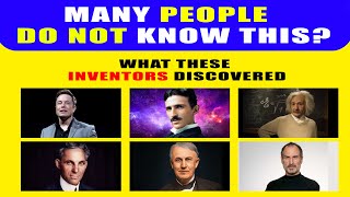 Inventors and Inventions Top 20 Inventors and Their Inventions Inventors amp Inventions in English [upl. by Ehctav]