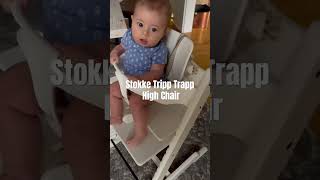 Why I LOVE the Stokke Tripp Trapp High Chair 😍🙌🏼 stokke tripptrapphighchair tripptrapp [upl. by Utley]