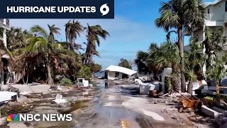 Florida residents begin to recover from the devastating damage left behind from Hurricane Milton [upl. by Karel640]