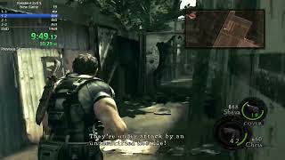 RE5 New Game Speedrun  13235 LRT Former World Record [upl. by Hedve7]