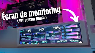 LA MODIFICATION LA PLUS COOL POUR TON PC  DIY Écran monitoring 🔥 [upl. by Eeram]