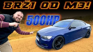 NAJJAČI CRNOGORSKI DIZEL500HP BMW e92 335D [upl. by Kenzie]