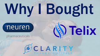 Why I Bought Neuren Telix and Clarity Pharmaceuticals [upl. by Esille407]