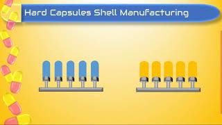 Manufacturing of shells of hard capsules [upl. by Assirim]