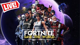 🟢LIVE  HELPING EVERYONE IN SAVE THE WORLD  1000VBUCKS GIVEAWAY 💚  FORTNITE [upl. by Saito]