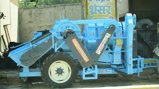 mughphali thresher back tokari trolley mai Bjarne bali super fast thresher [upl. by Biddie442]