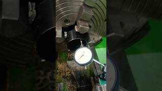 How to dial gauge work on a manual lathe machine how lathe machine swisslathe workholding cnc [upl. by Shepley464]