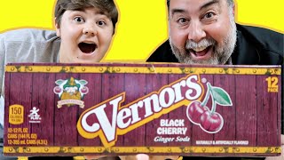 NEW Vernors Black Cherry Review How Does It Taste [upl. by Larue99]