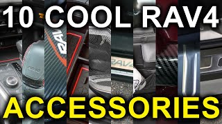 Toyota RAV4 20192024 10 Cool RAV4 Accessories [upl. by Aelanna]