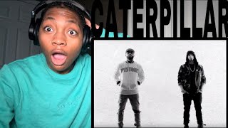 FIRST TIME HEARING Royce Da 59quot  Caterpillar ft Eminem King Green REACTION [upl. by Rolyks]