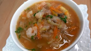 Soupe chinoise délicieuse et facile 🍲 [upl. by Pliam]