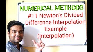 11 Newtons Divided Difference Interpolation Method In HindiInterpolationMaths 4GTU [upl. by Yuh350]