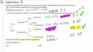 Topic 4 Practice for Tree Diagram 2 [upl. by Malynda937]