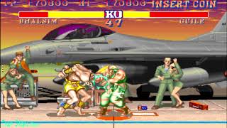 Street Fighter 2 Champion Edition  Dhalsim Arcade Hardest [upl. by Adnwahsar800]